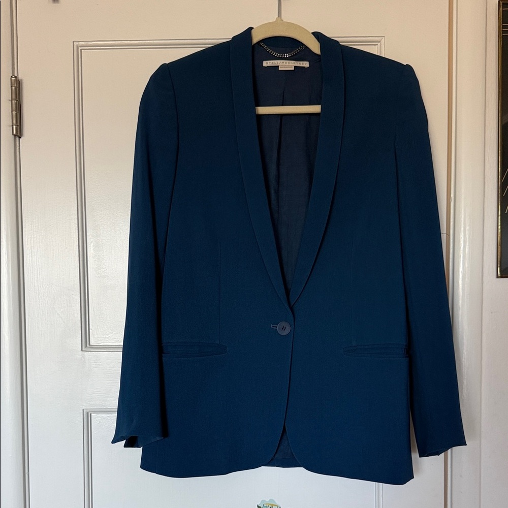 Stella McCartney Deep Blue Blazer